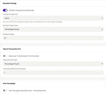Flexible Fee Collection — Your Rules