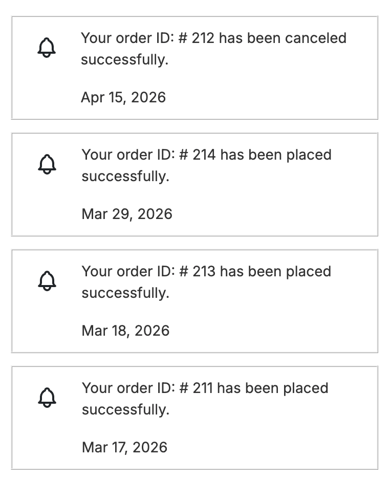 Push and Email Notifications