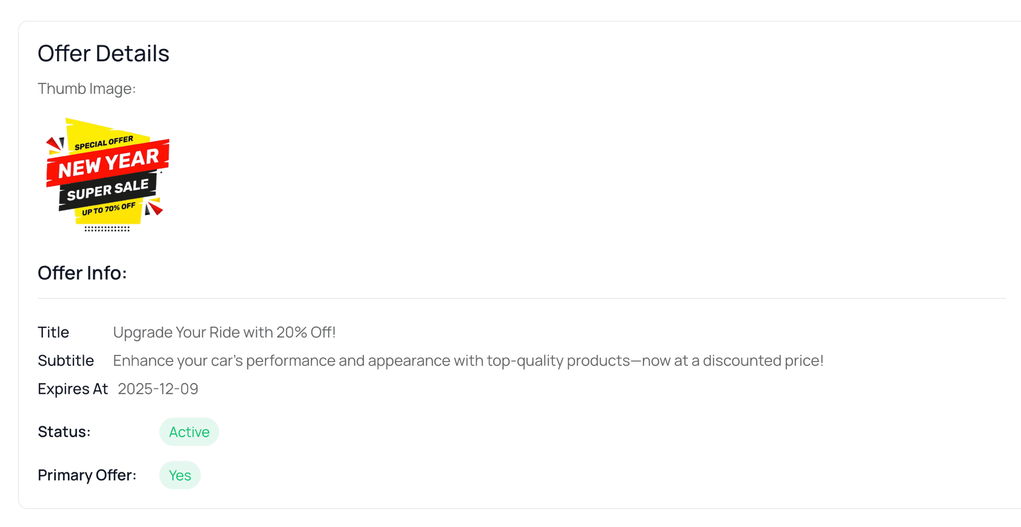 Discount and Promotion Tools