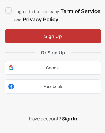 Social Login Support