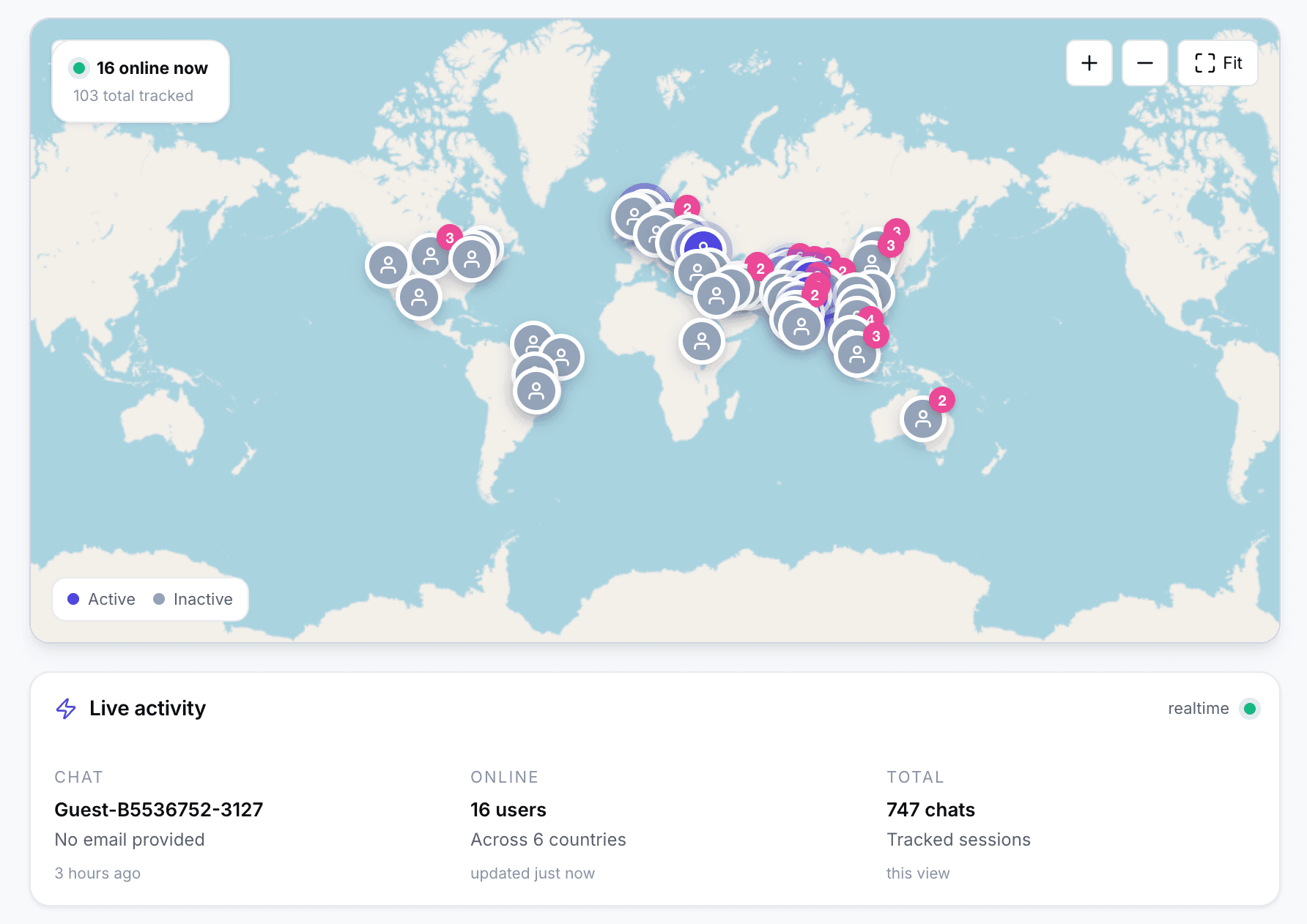 See Every Visitor in Real Time