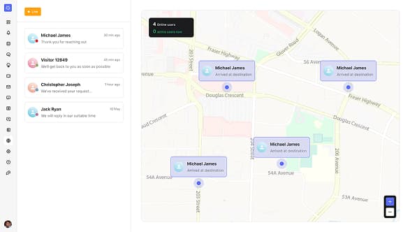 See Every Visitor in Real Time