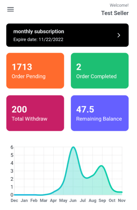 Seller / Provider App