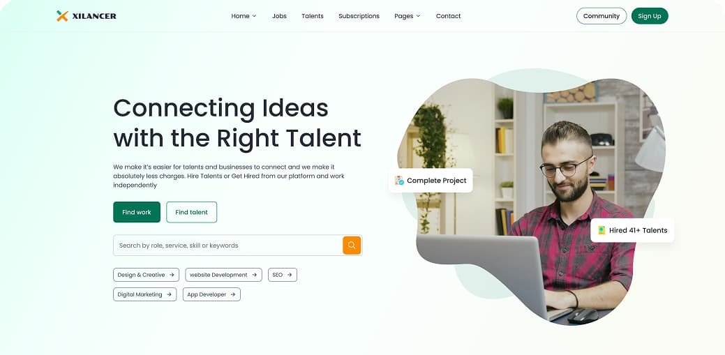 Xilancer freelancer marketplace script — connecting clients with talent