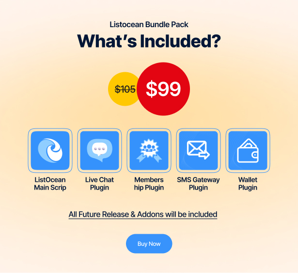 Listocean – Classified Ads Listing Platform - 1