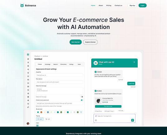 Botmerce — AI eCommerce automation platform