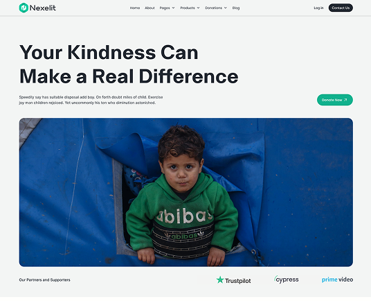 Nexelit — crowdfunding donation platform