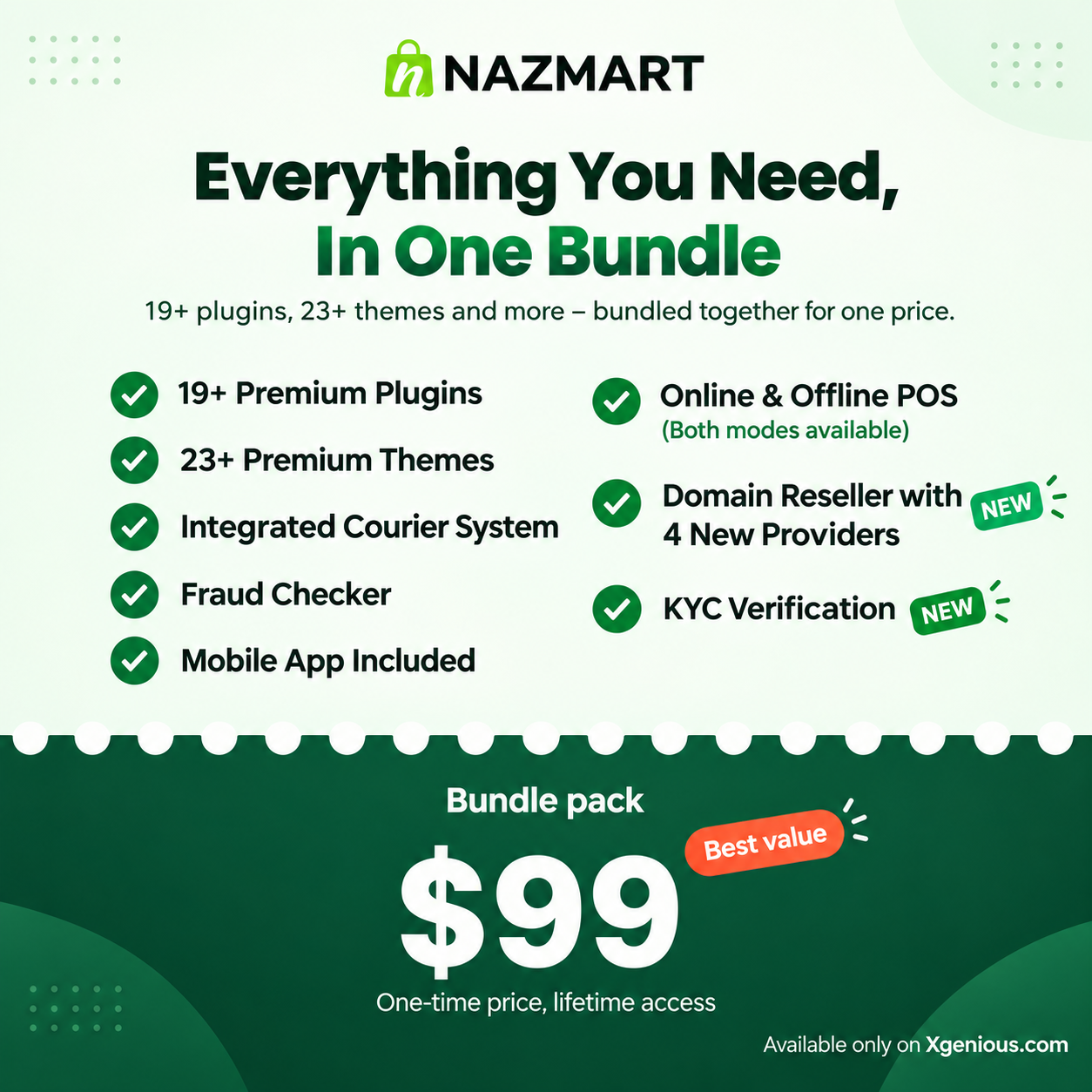 Nazmart – Multi-Tenancy eCommerce Platform (SAAS)