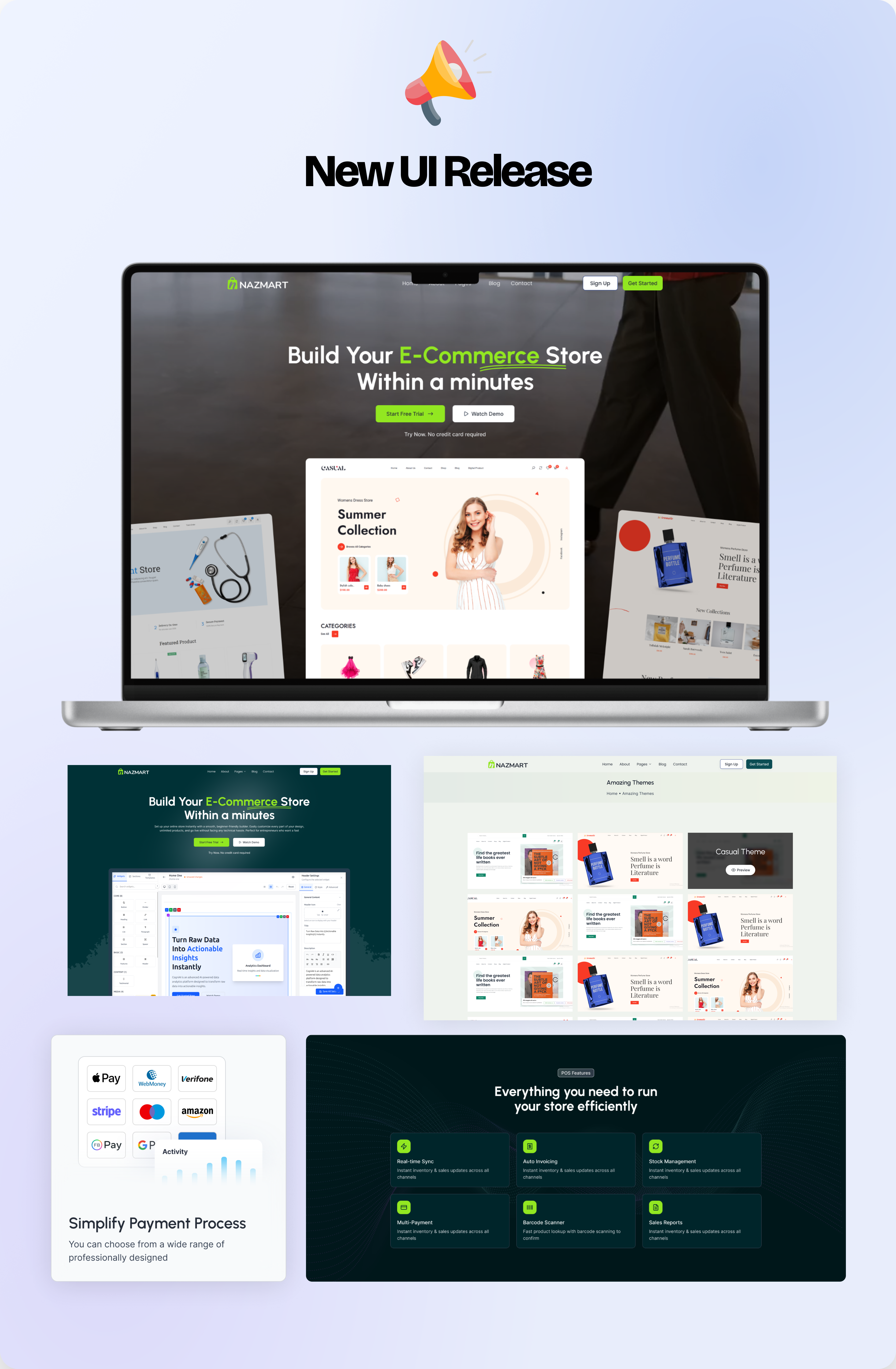 Nazmart – Multi-Tenancy eCommerce Platform (SAAS)