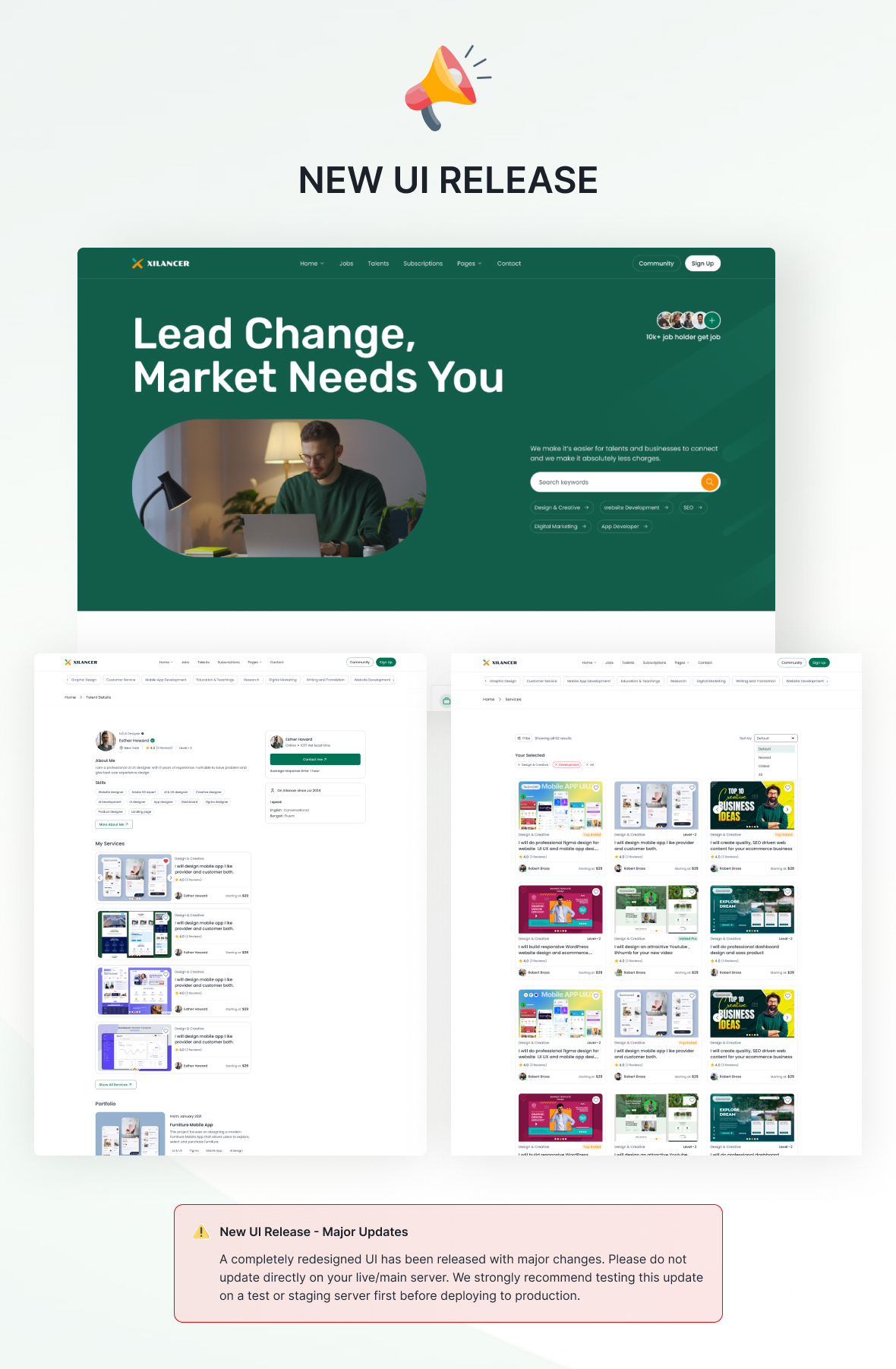 Xilancer – Freelancer Marketplace Platform with Services & Projects