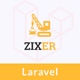 Zixer – Multipurpose Website & Construction Business Company CMS