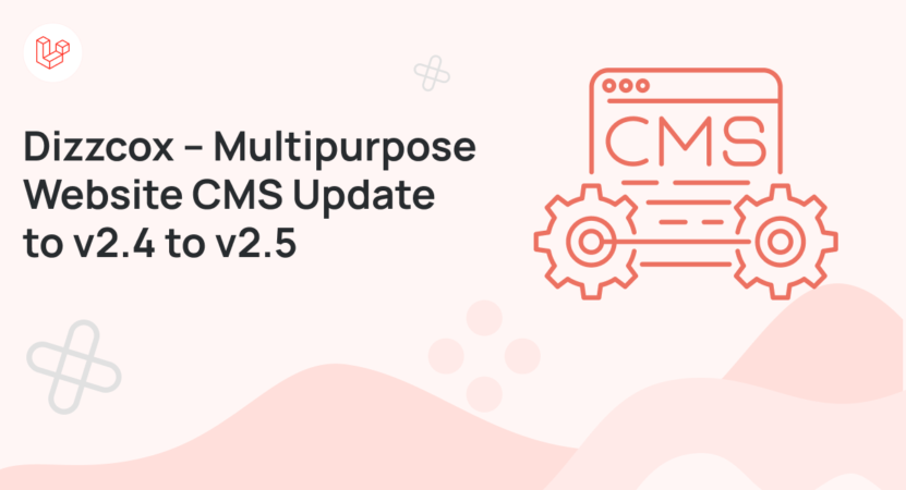 Dizzcox – Multipurpose Website CMS Update to v2.4 to v2.5