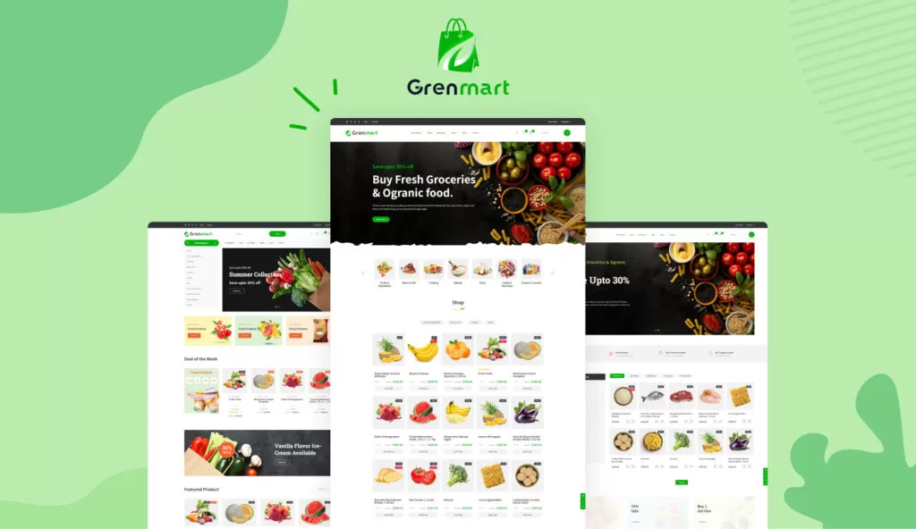 Grenmart Larave ecommerce