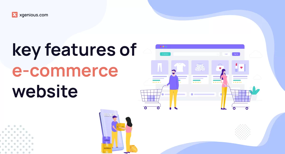 features of e-commerce website