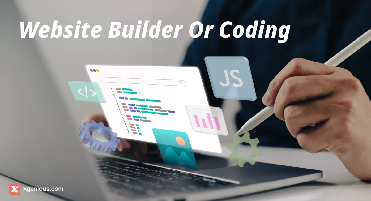website builder or coding