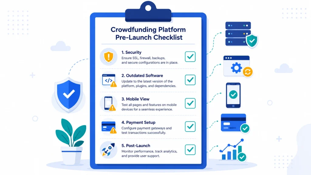 Checklist of common mistakes to avoid when self-hosting an open source crowdfunding platform