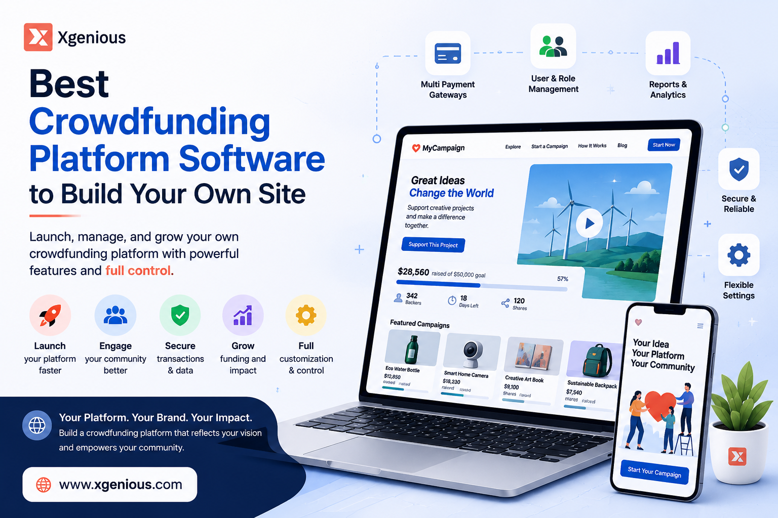 Best Crowdfunding Platform Software to Build Your Own Site