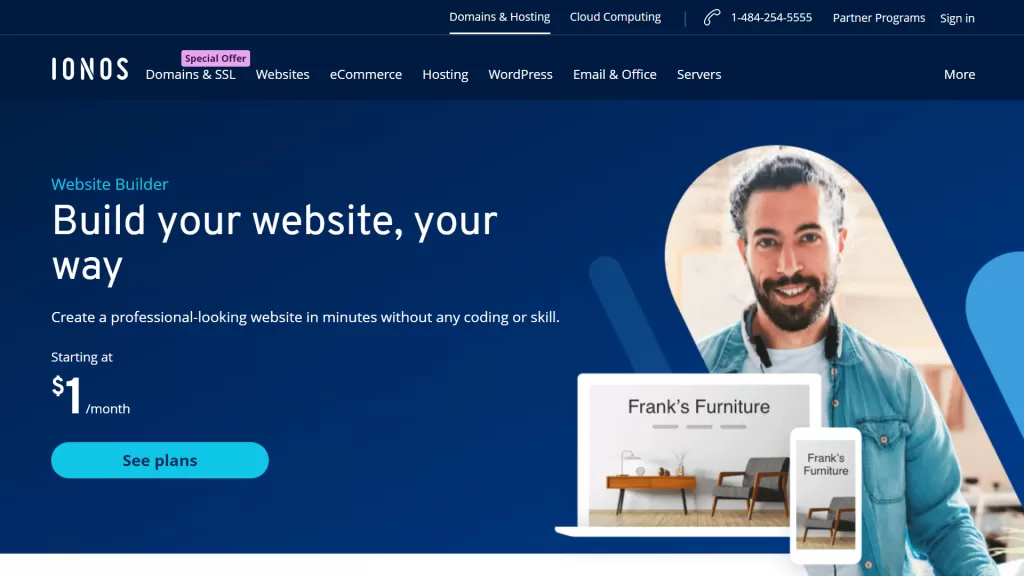 IONOS Build Your Website Your Way