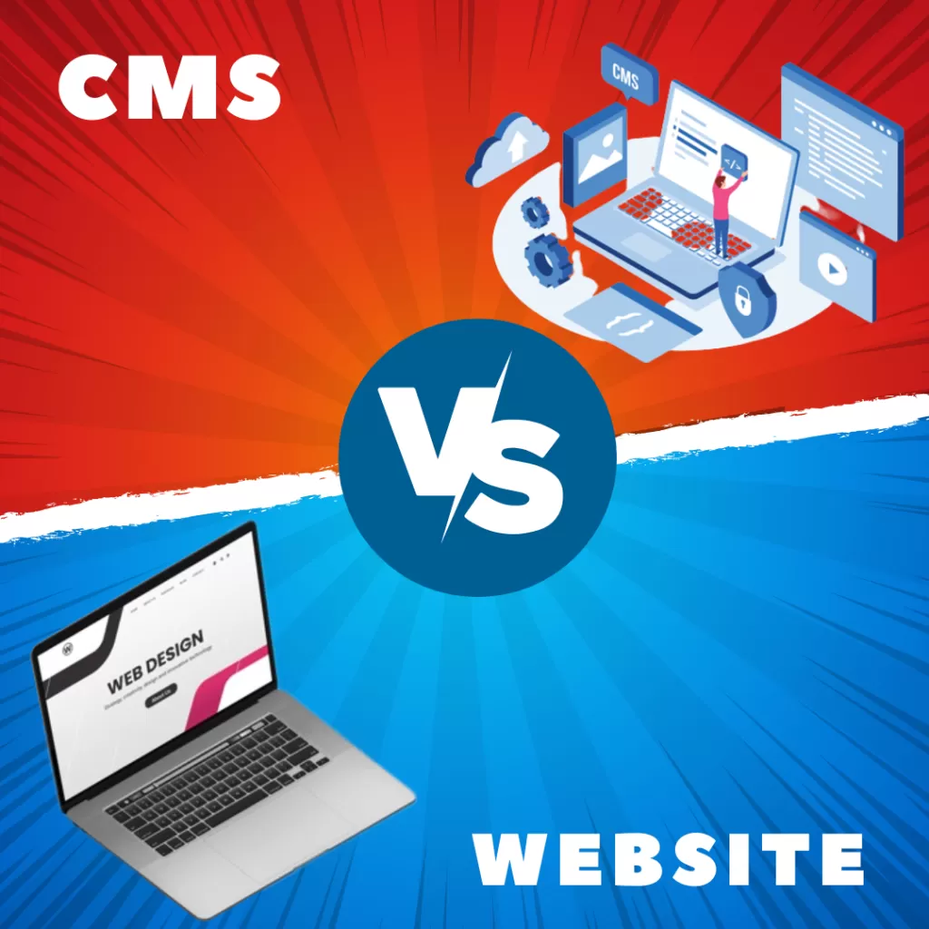 Website vs CMS