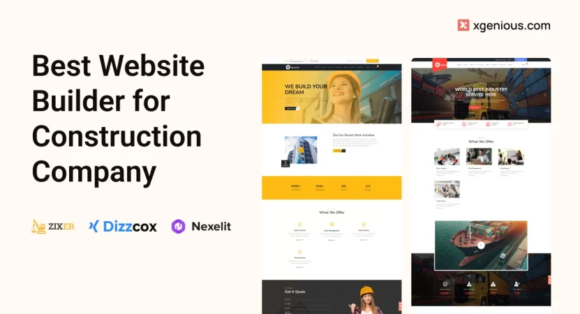 5 best website builder for construction company website in 2022