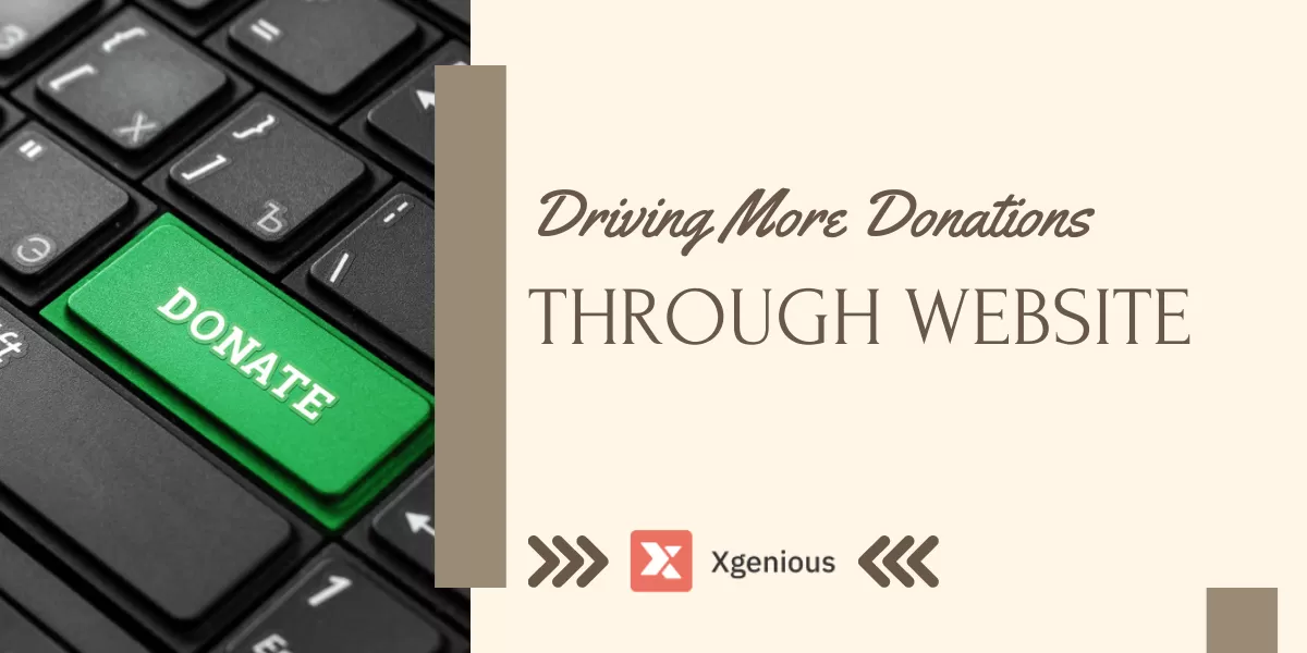 Driving More Donations Through Your Website