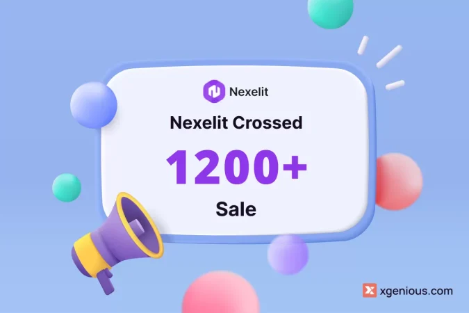 Nexelit multipurpose website CMS crossed 1200+ sale