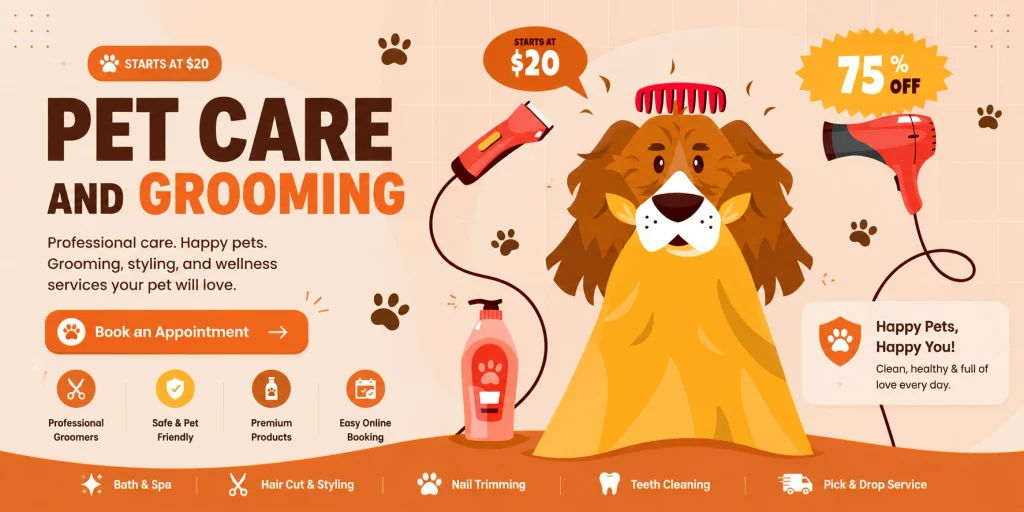 Delivery and pet care on-demand service business ideas