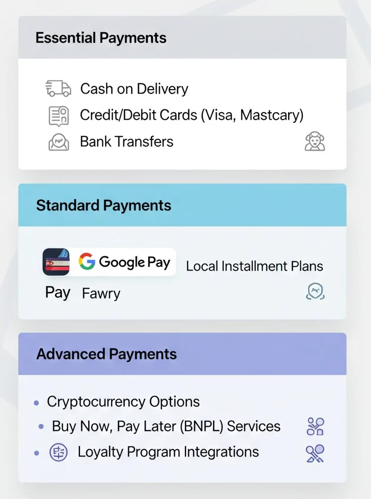 Payment framework for Middle East on-demand services market