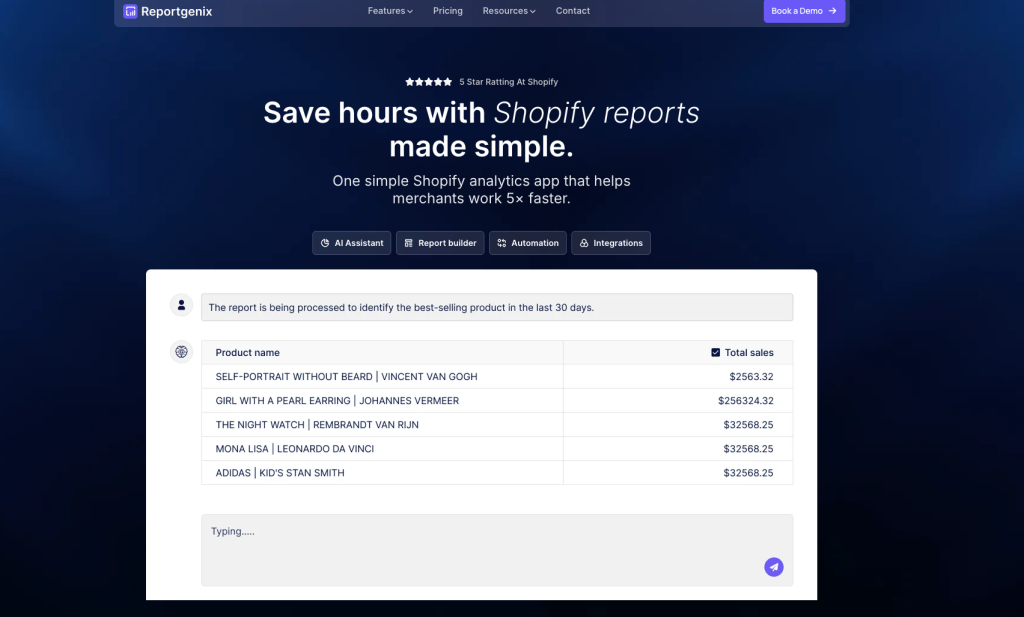 Best Shopify analytics apps comparison dashboard showing profit tracking and real-time data