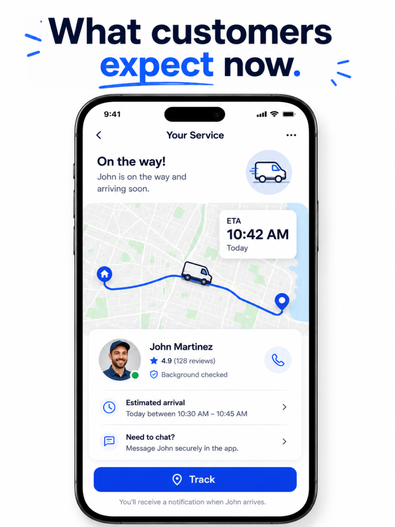auto-invoicing inside mobile workforce management software