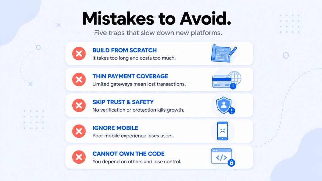 Mistakes to avoid when building a crowdfunding platform like GoFundMe