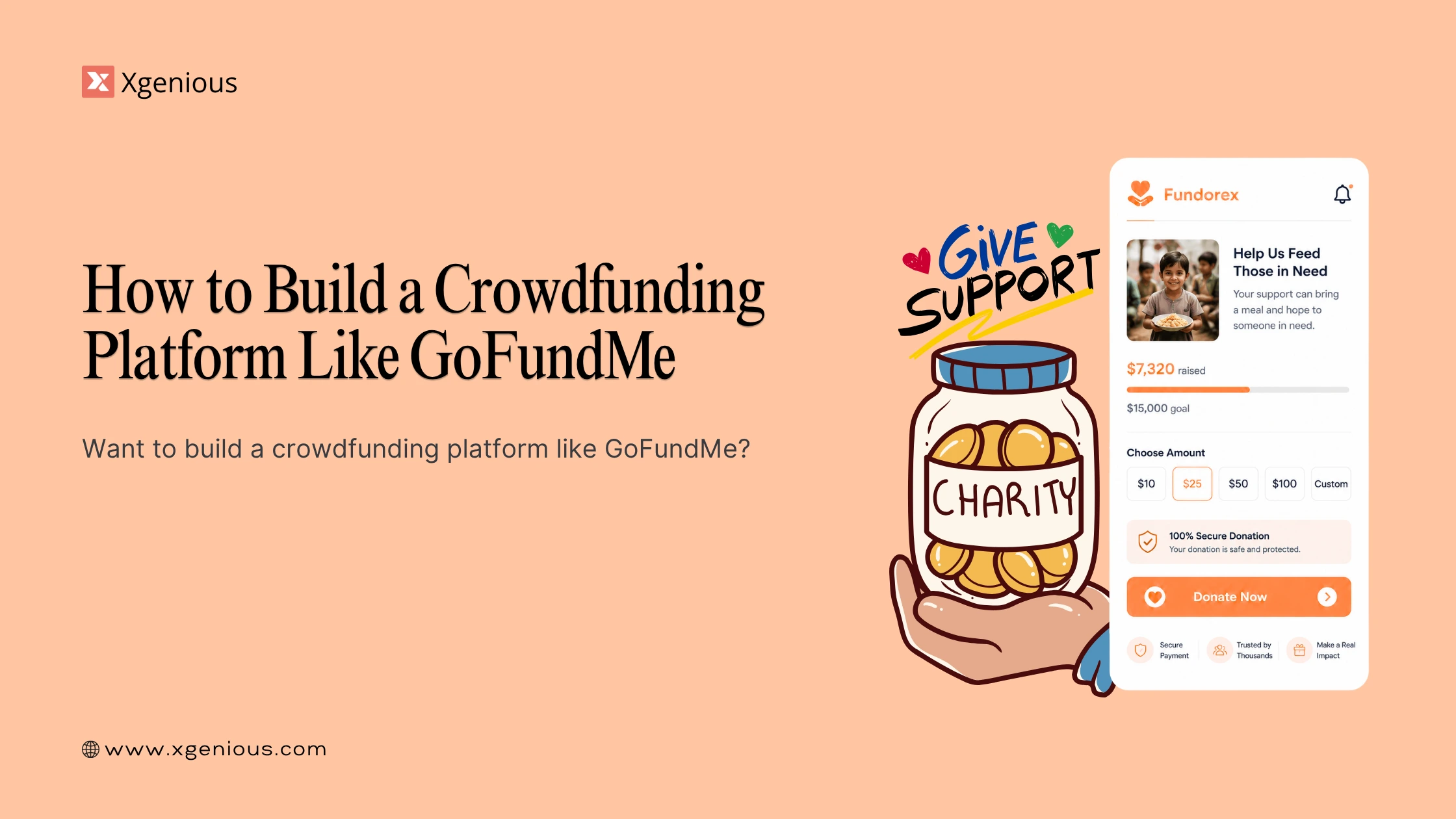 How to Build a Crowdfunding Platform Like GoFundMe