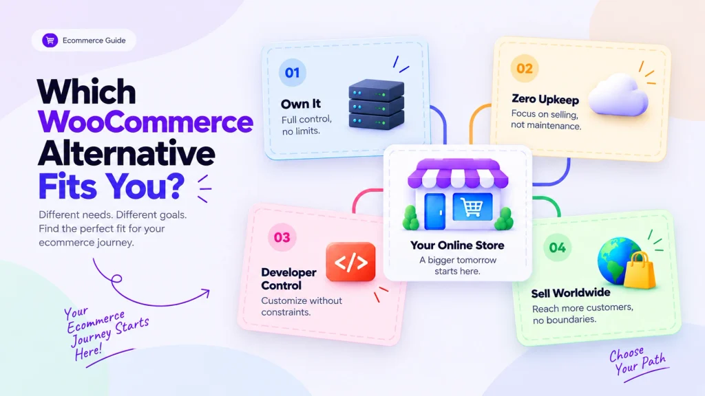 How to choose the right WooCommerce alternative