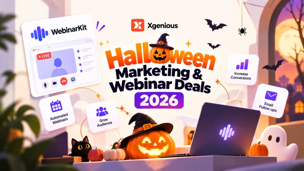 Halloween software Deals for Marketing & Webinar
