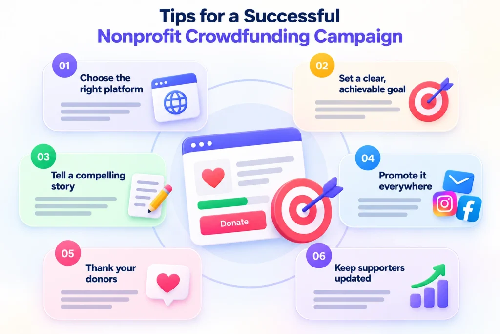 Tips for a successful Crowdfunding Websites For Nonprofits