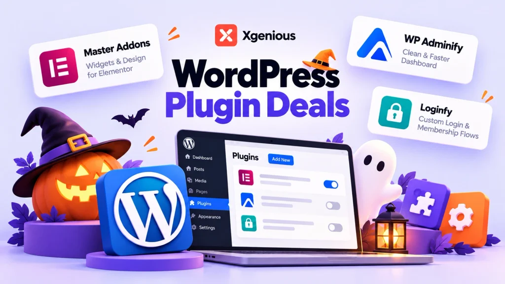 Halloween software deal for wordpress plugin