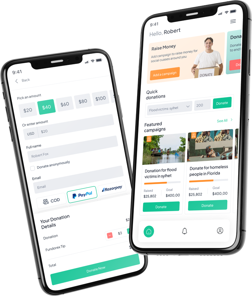 Fundorex - Crowdfunding Platform 23 Crowdfunding Platform Flutter Mobile App